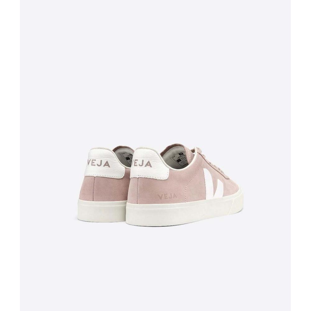 Veja CAMPO NUBUCK Women's Low Tops Sneakers Pink | CA 599SGL